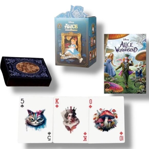 Other - NEW-ALICE IN WONDERLAND (COLLECTORS BUNDLE) BLINDBOX,VINTAGE STYLE CARD NO DVD